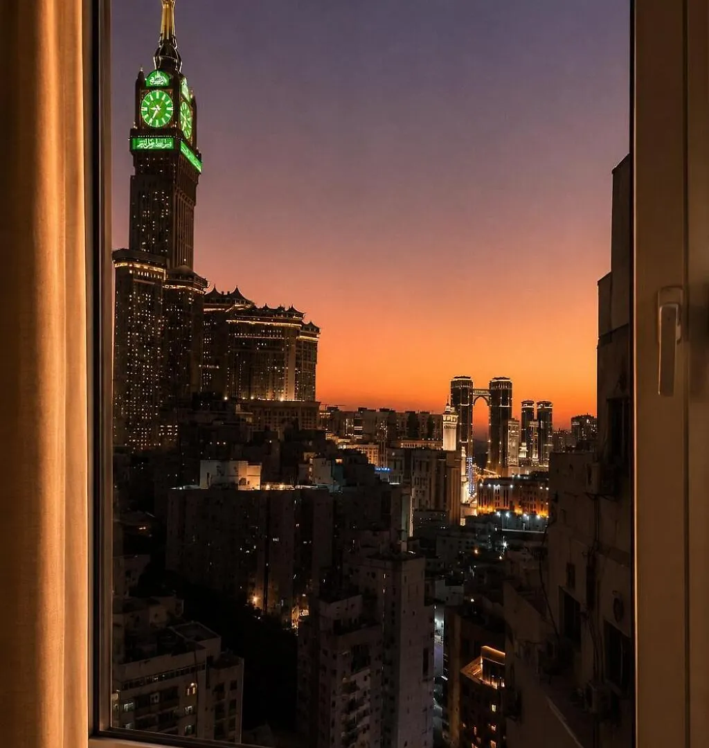 Luxury Apartment Clock Tower View 10 Min Walk To Haram Mecca